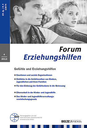 Forum Erziehungshilfen 4/2013