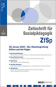 Zeitschrift für Sozialpädagogik 1/2023