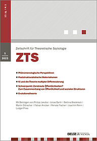 Zeitschrift für Theoretische Soziologie 1/2023
