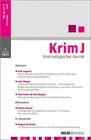 Kriminologisches Journal 1/2024