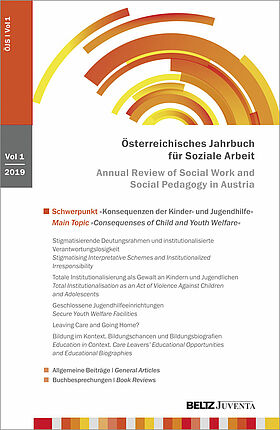 Österreichisches Jahrbuch für Soziale Arbeit (ÖJS) 2019